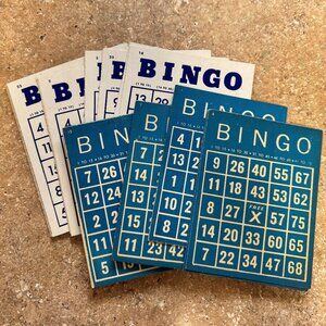 Vintage Bingo Cards